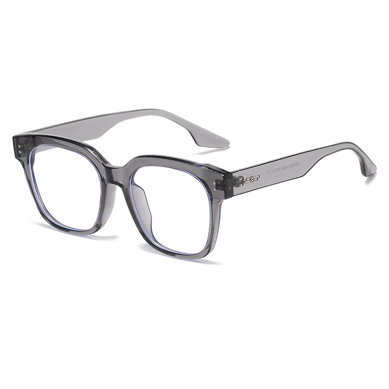 Übergroße geometrische Rahmenbrille