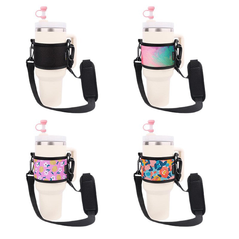 Unisex Tragbarer Becherhalter mit Schultergurt Karnz