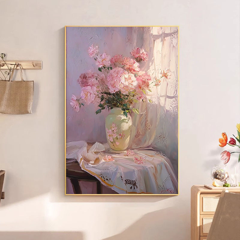 Künstlerische florale Leinwand Wandkunst