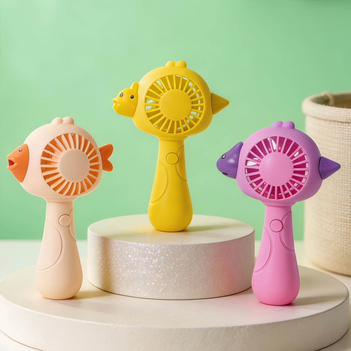 Damen Handventilator im originellen Tierdesign Karnz