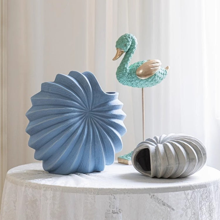 Künstlerische Keramikkunstvase Karnz