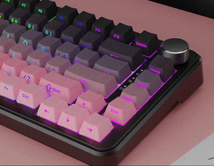 Mechanische Gaming-Tastatur mit Gasket-Struktur Karnz