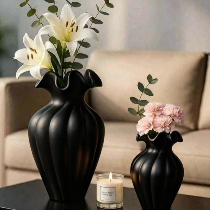 Dekorative Blumenvase Karnz