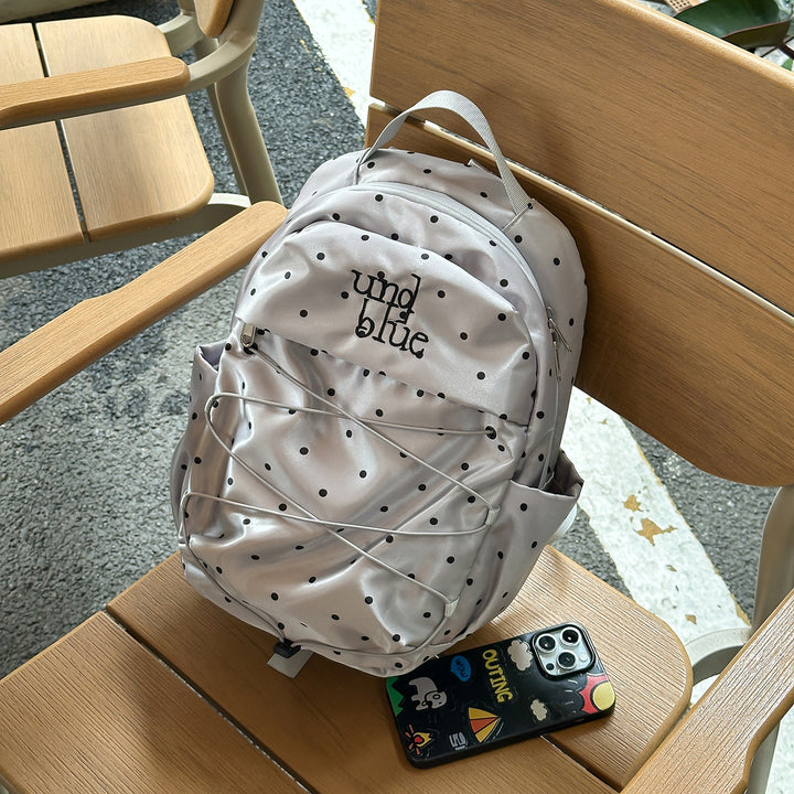 Polka-Dot-Muster Reise-Rucksack