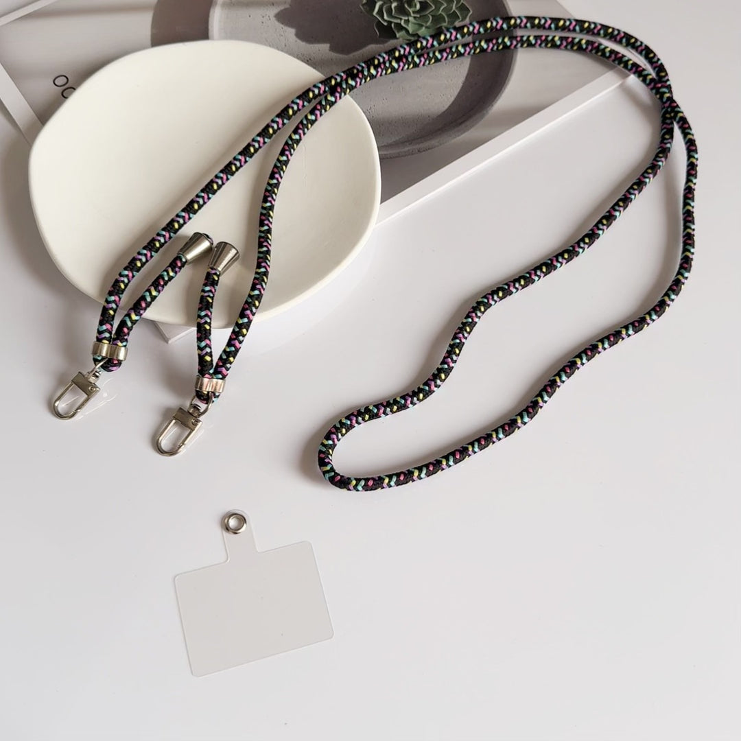 Farbige Dual-Clip verstellbare Lanyard Karnz