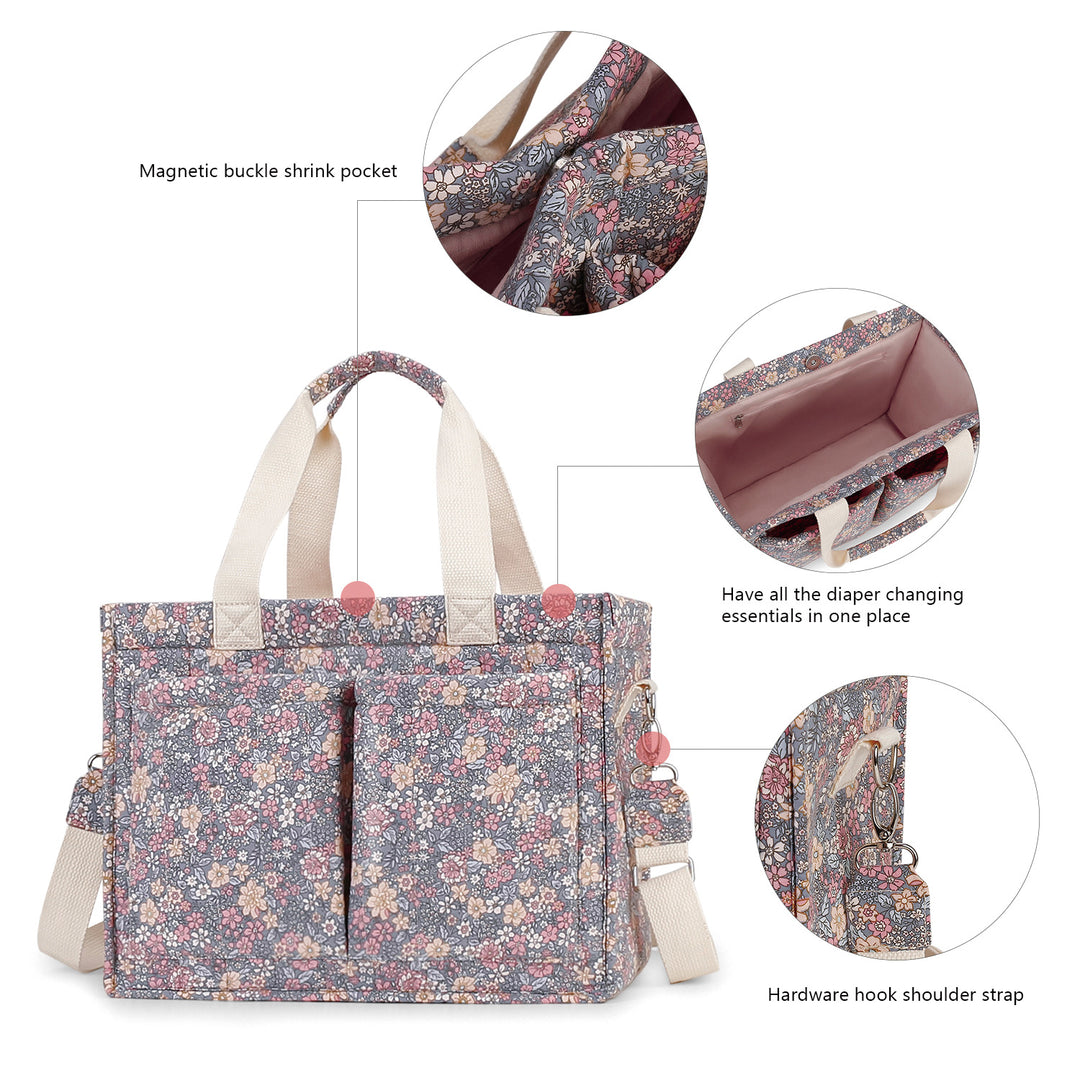 Blumenmuster Handtasche Karnz