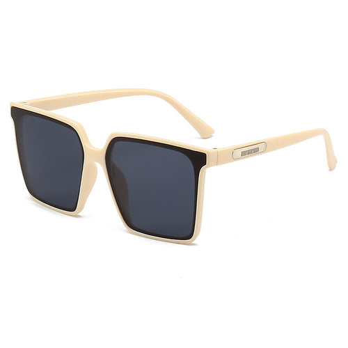 Schicke Übergroße Quadratische Rahmen Sonnenbrille