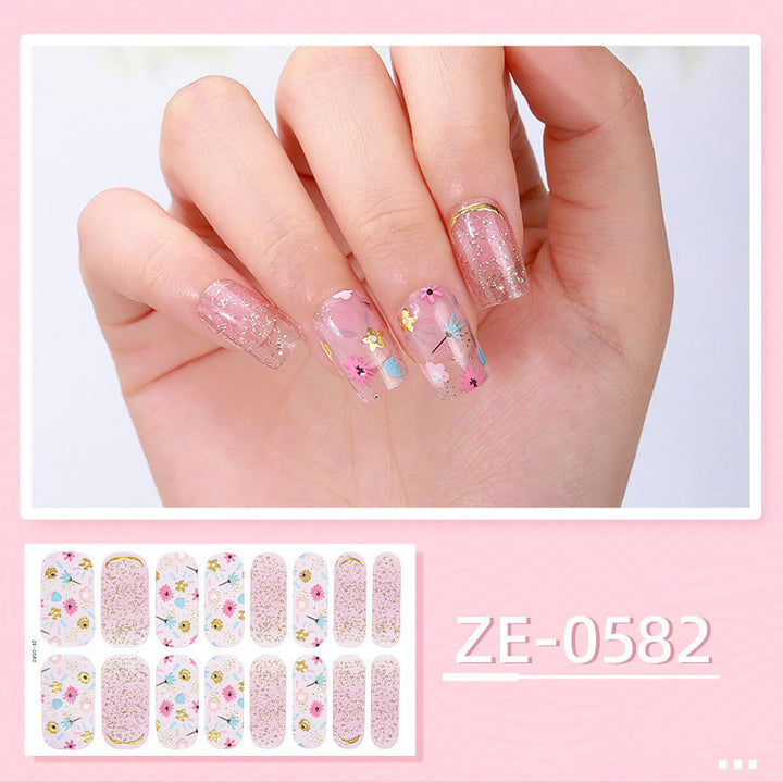 Himmlische Nagelkunst-Wraps