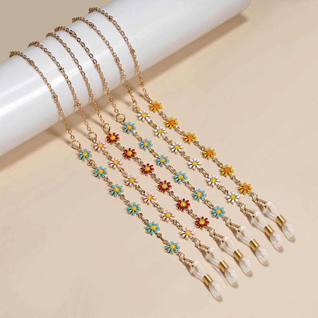 Floraler Ketten-Brillenhalter Karnz