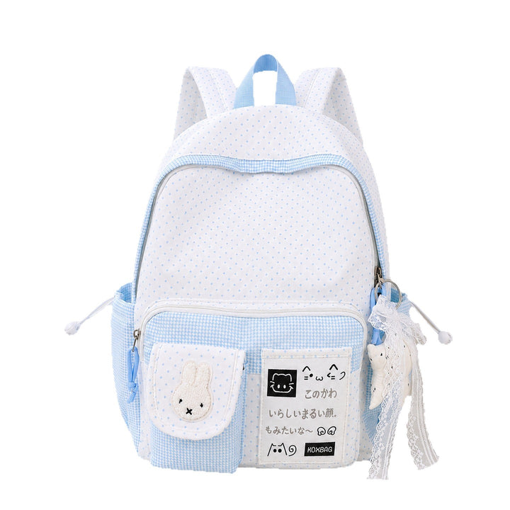 Verspielt gepunkteter Rucksack Karnz