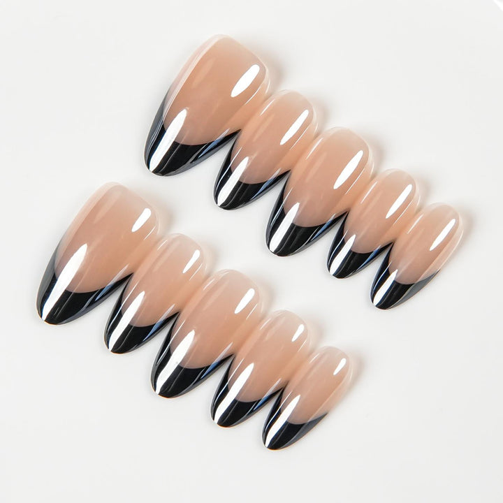 Elegante Ombre Stiletto Press-On Nägel