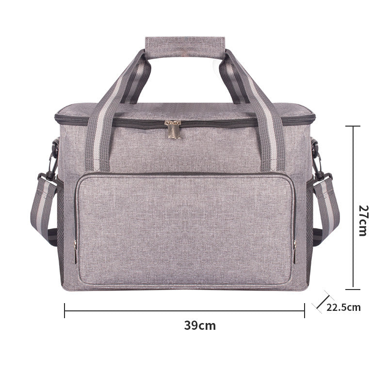 Damen Kühltasche mit isolierter Innenausstattung und praktischen Seitentaschen Karnz