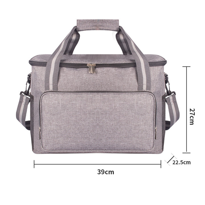 Damen Kühltasche mit isolierter Innenausstattung und praktischen Seitentaschen Karnz
