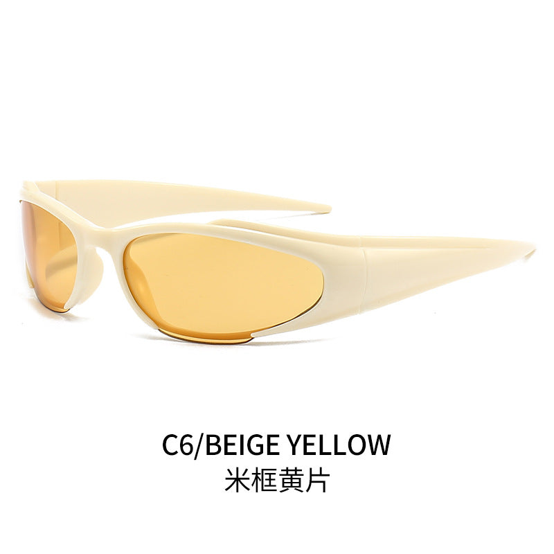 Damen Sportliche Hochgeschwindigkeits-Sonnenbrille Karnz