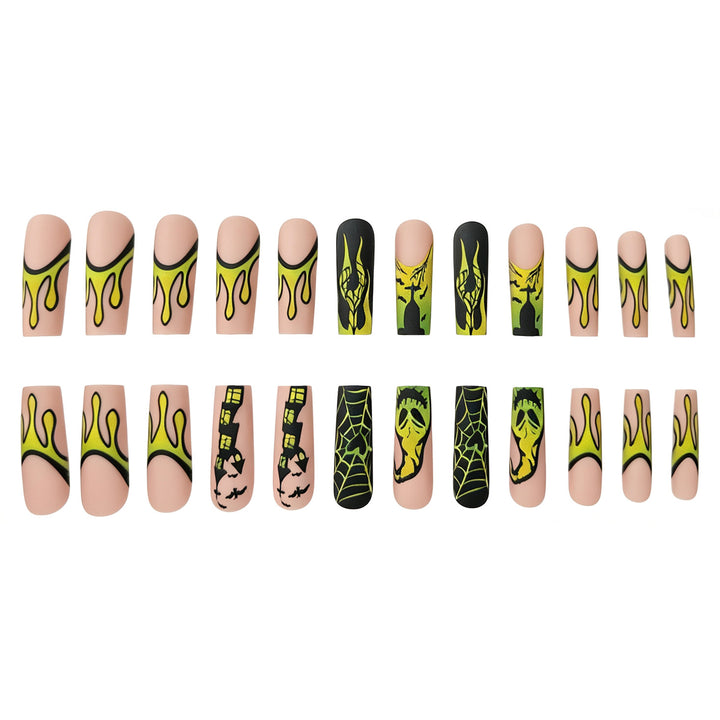 Theatrale Halloween Nagelkunst Karnz