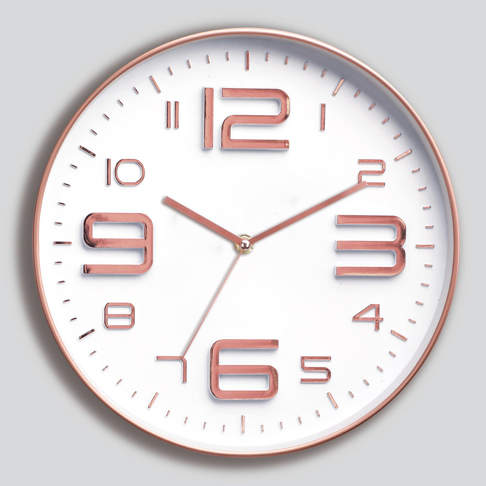 Wanduhr mit großem Ziffernblatt und modernem Design Karnz
