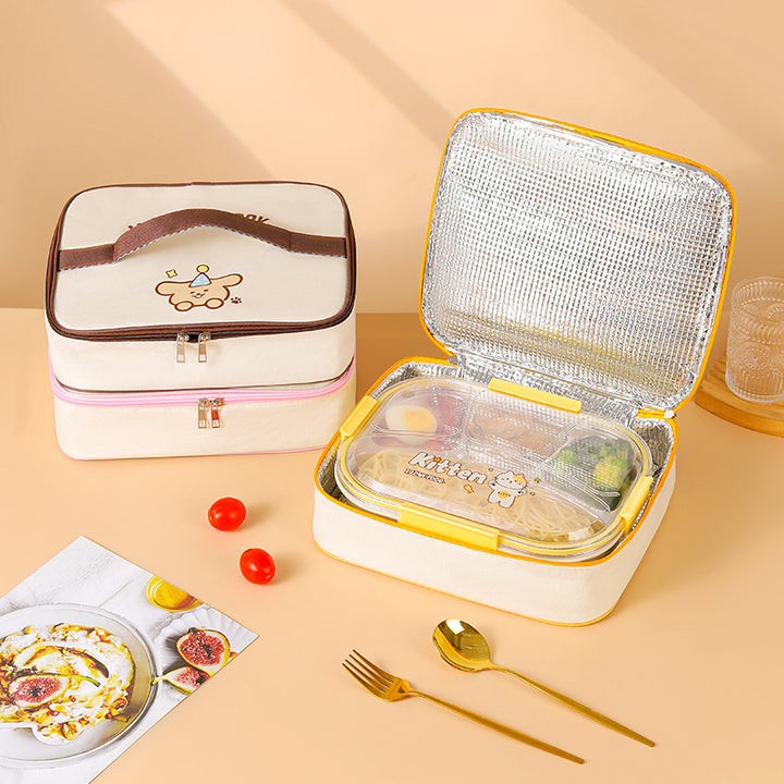 Stylische isolierte Lunch-Tasche