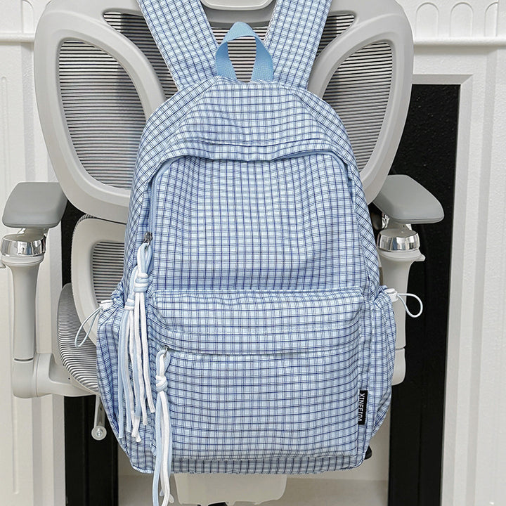 Gepunktetes Muster Casual Rucksack