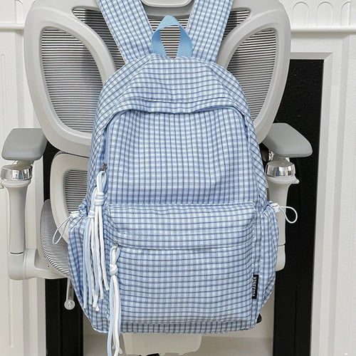 Gepunktetes Muster Casual Rucksack