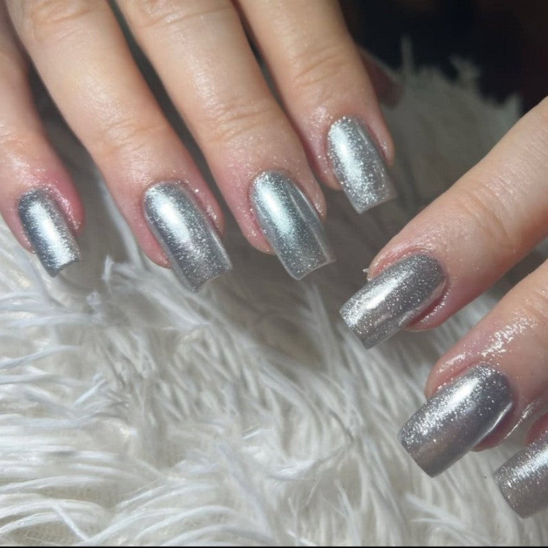 Metallic Foil Nagelspitzen Karnz