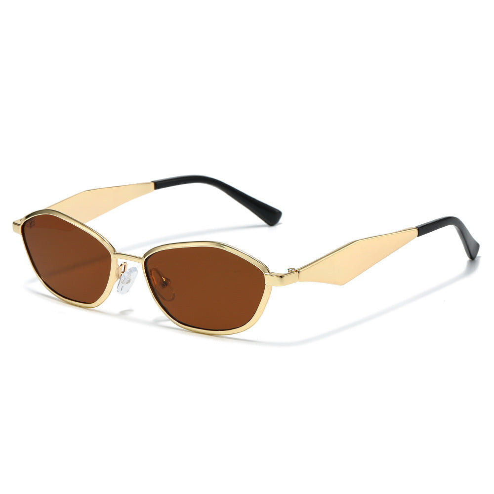 Geometrische Mode-Sonnenbrille Karnz