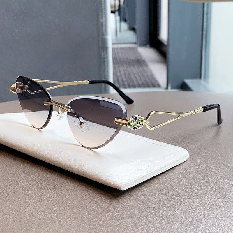 Damen Cat-Eye Sonnenbrille im modernen Design Karnz