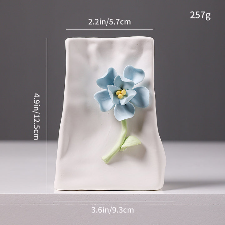 Dekorative Blumenkrug Ornament