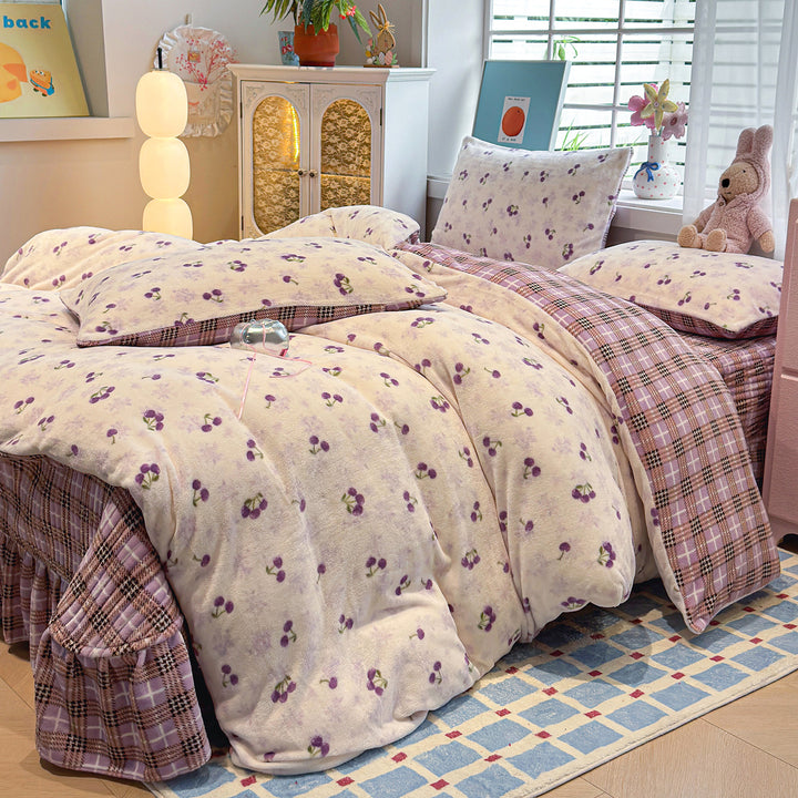 Cartoon Themed Cozy Bettwaren Set