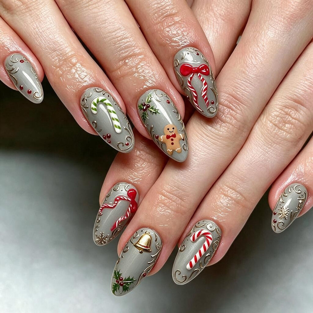 Festliches Nagelkunst-Set