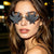 Damen ausgefallene Sonnenbrille mit tierischem Design Karnz