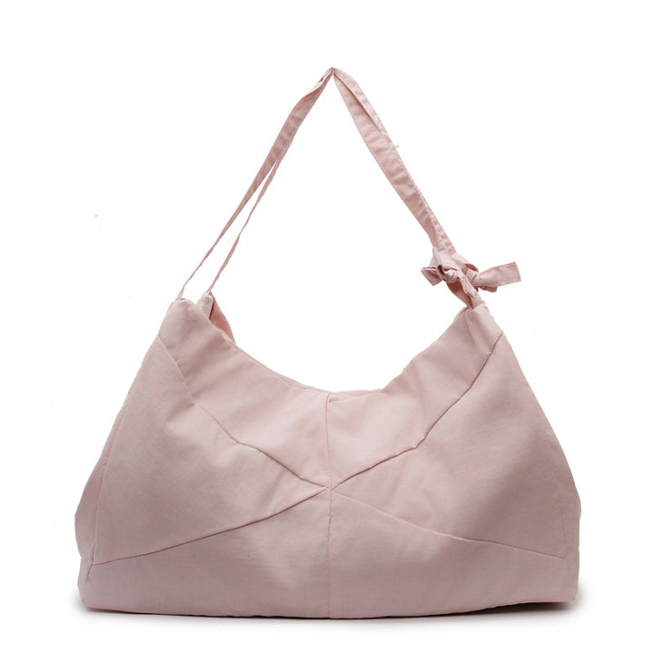Texturiertes Stoff Schulter Hobo Bag Karnz