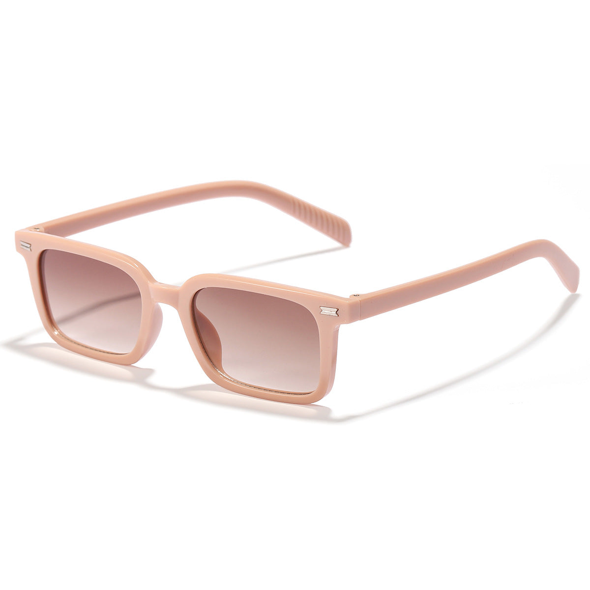 Damen elegante Sonnenbrille mit transparentem Rahmen Karnz