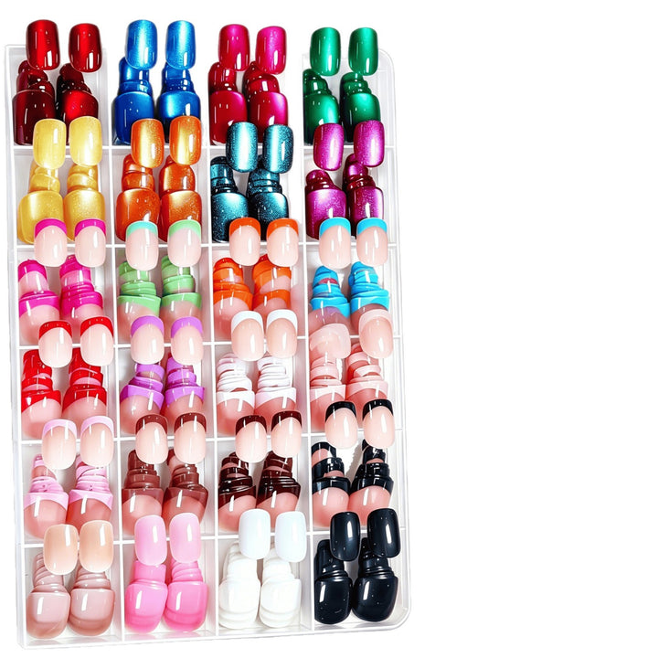 Multi-Style Press-On Nail Art Set Karnz