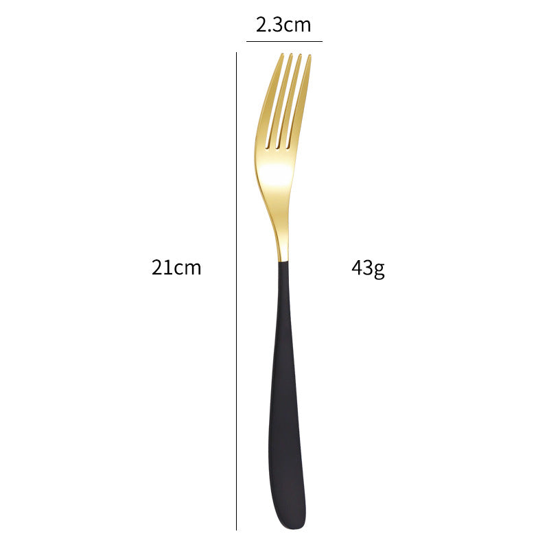 Eleganter und Hochwertiger Salatbesteck-Löffel Karnz