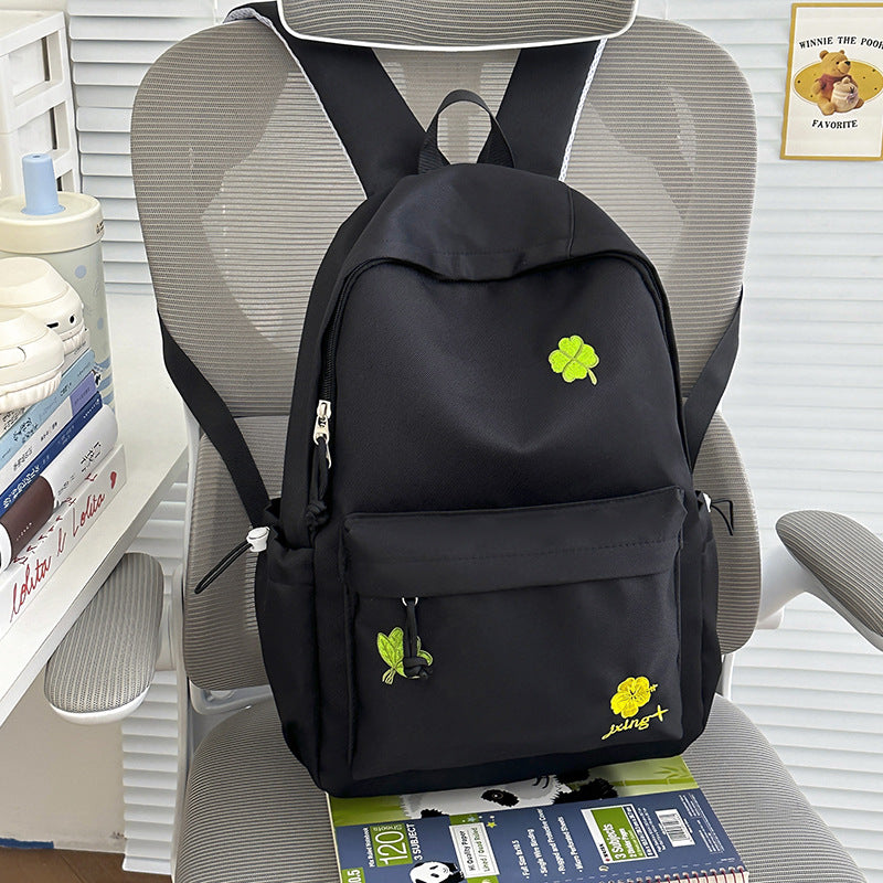 Casual Multi-Pocket Rucksack mit lustigen Akzenten Karnz