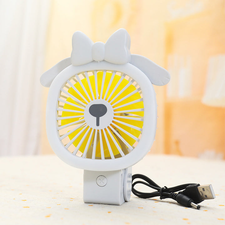 Damen Tragbarer Handventilator mit süßem Tierdesign Karnz