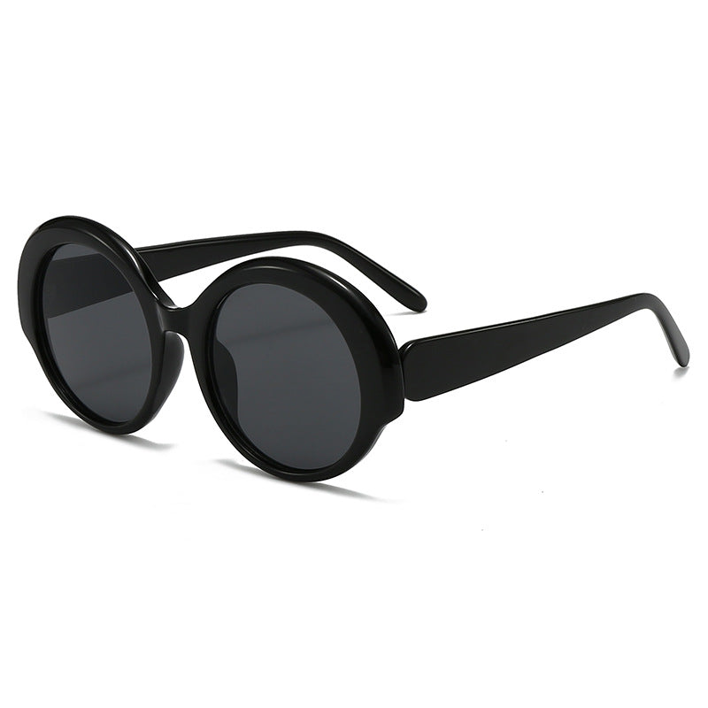 Damen modische runde Designer-Sonnenbrille Karnz