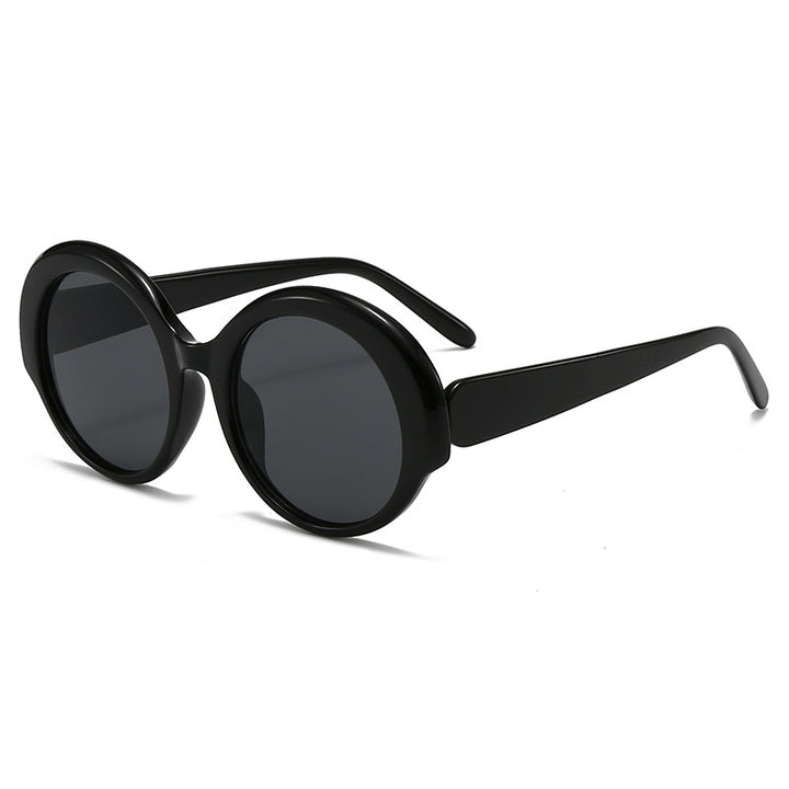 Damen modische runde Designer-Sonnenbrille Karnz