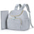 Damen Modischer Rucksack mit geflochtenem Design Karnz