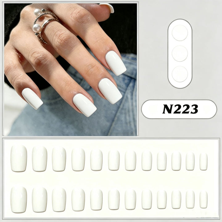 Klassisches Press-On Nagelset