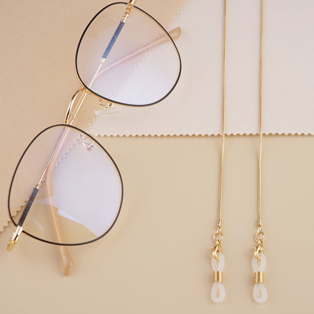 Sleek Metal Eyewear Kette Karnz
