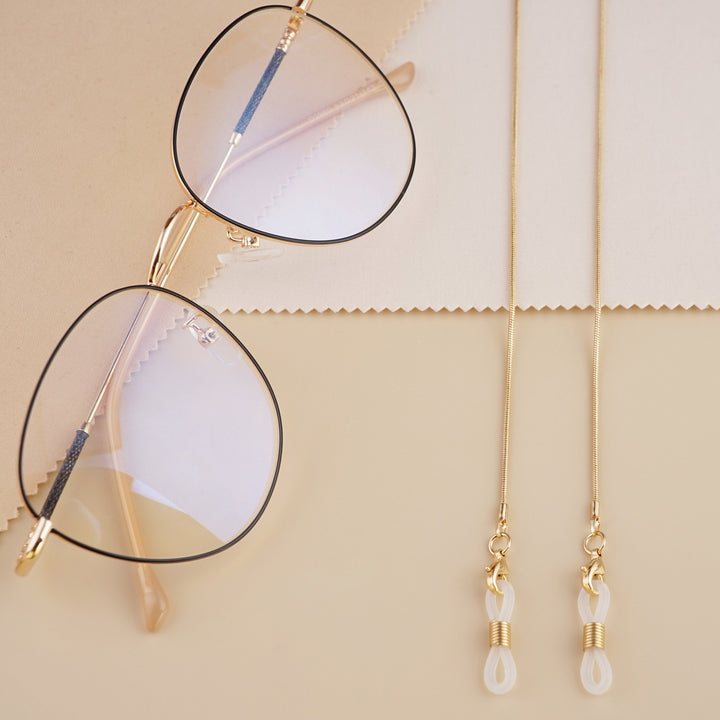 Sleek Metal Eyewear Kette Karnz