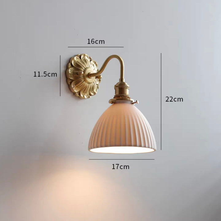 Elegante Wandlampe