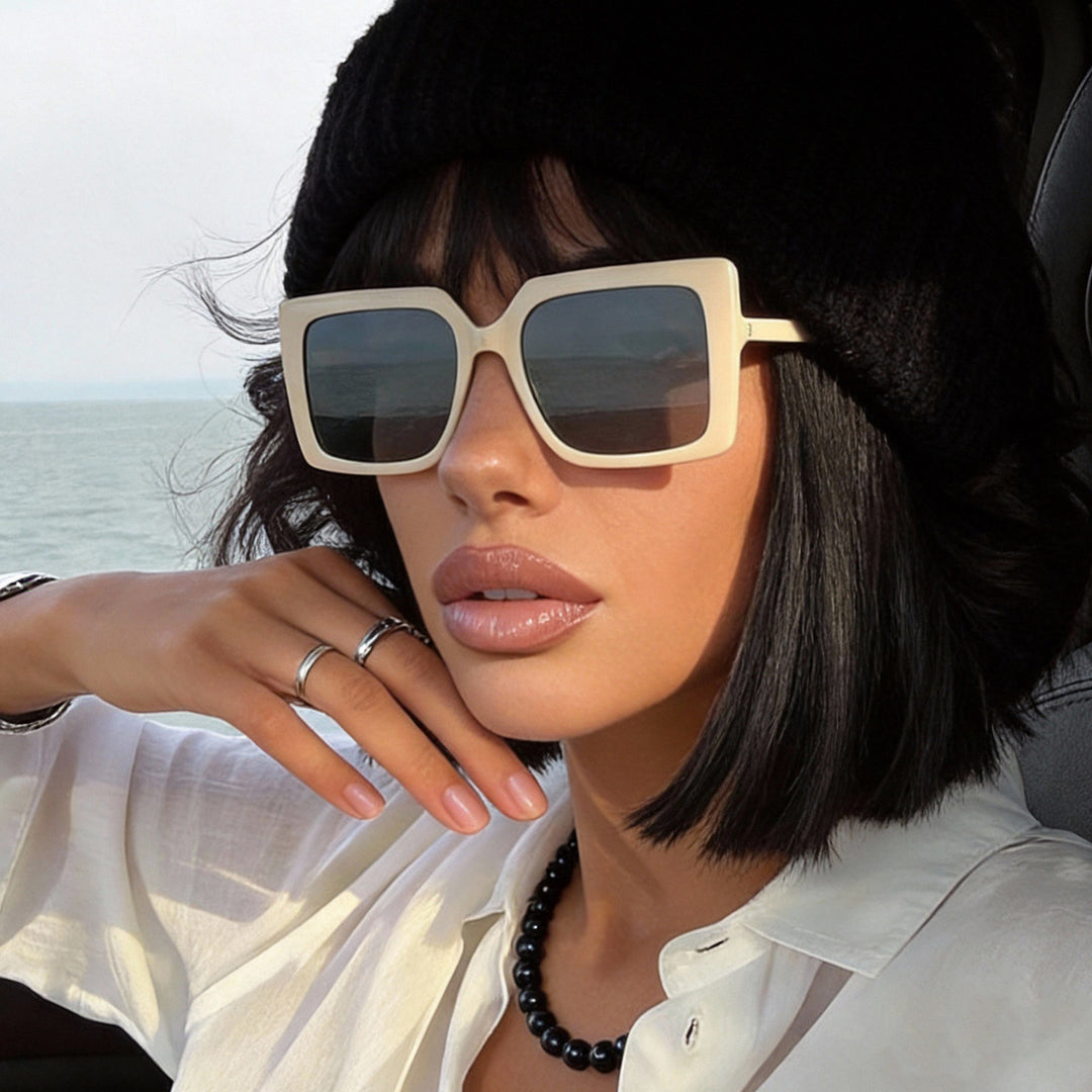 Damen modische quadratische Lesebrille Karnz