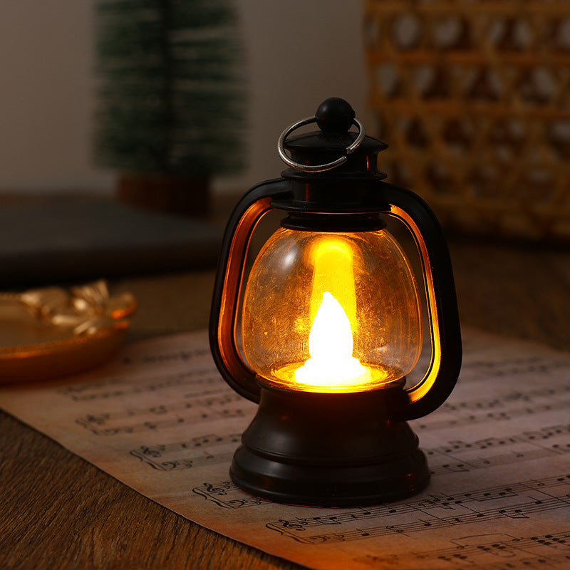 Nostalgische Laterne mit LED-Beleuchtung Karnz