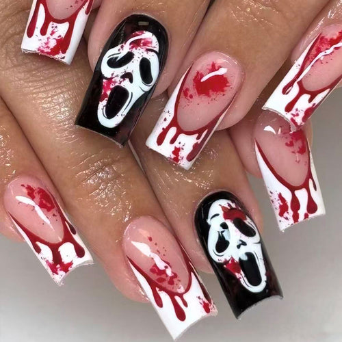 Kreatives Halloween Kunstnagelset Karnz
