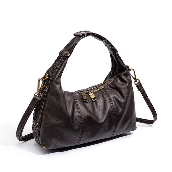 Stylische Leder Umhängetasche Karnz