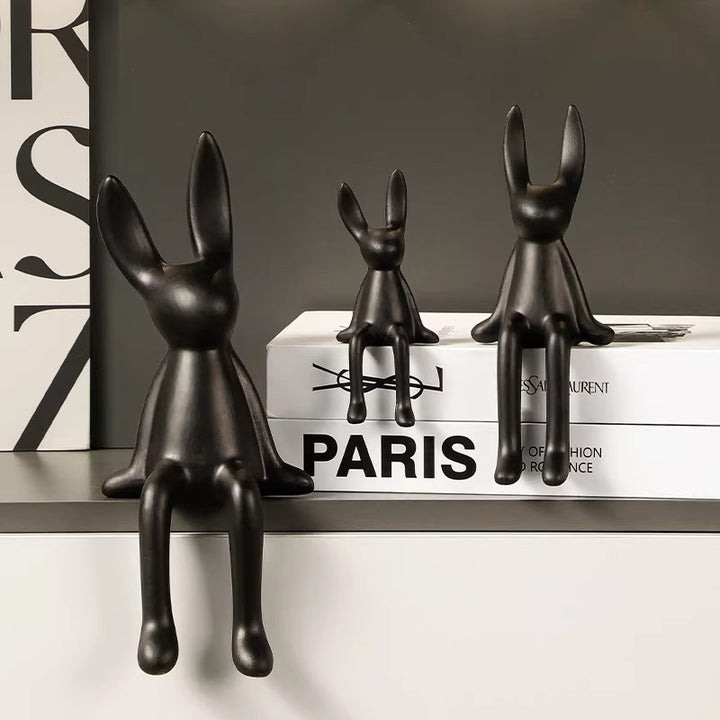 Moderne dekorative Kaninchenfigur
