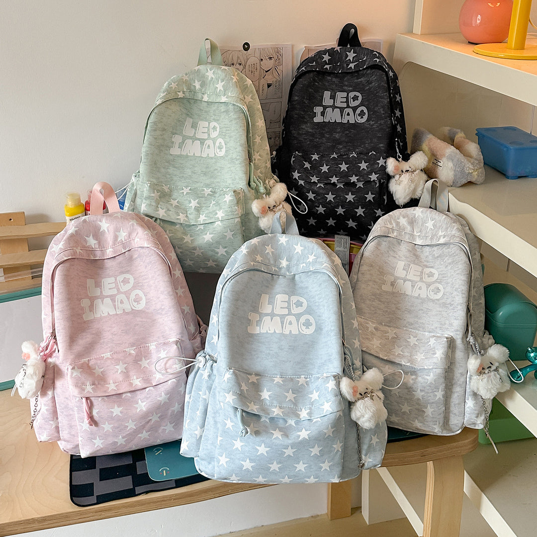 Fun Sternenmuster Rucksack Karnz