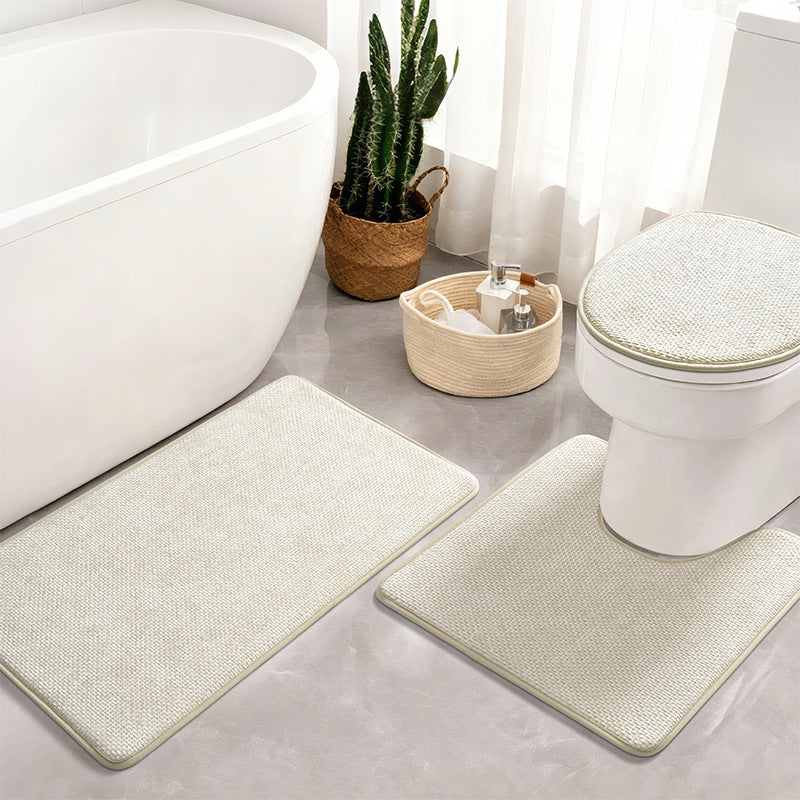 Rutschfester Badezimmer Teppich Set